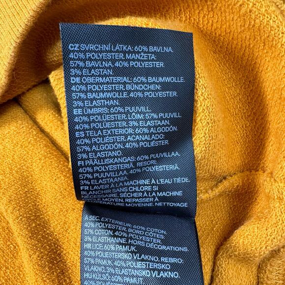 Disney H&M Mickey Mouse Crewneck Sweatshirt Women’s Small Mustard Yellow - Picture 8 of 10